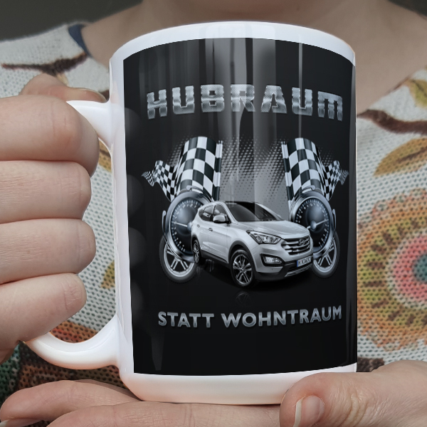 Beste Geschenke für Männer: Auto-Tasse Carbon