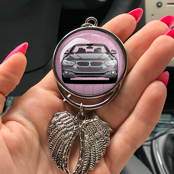Ihr bestes Geschenk: Glücksbringer fürs Auto mit Ihrem Auto drauf