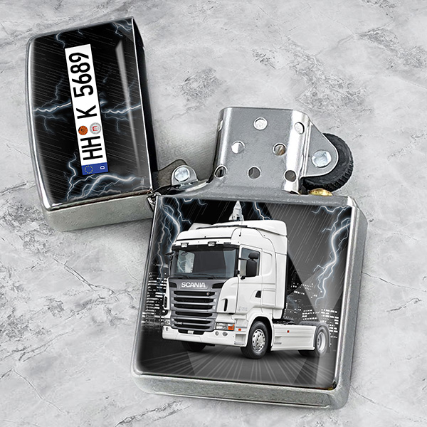 Geschenk LKW Fahrer: Eigenes LKW Feuerzeug