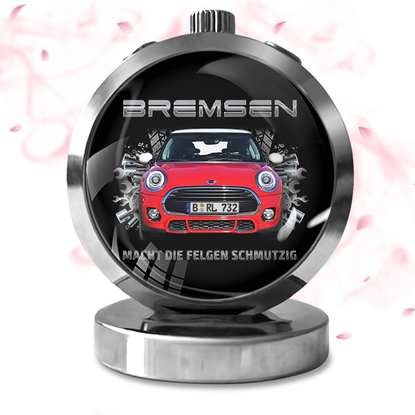 Personalisierter Auto Lufterfrischer mit Modell und Kennzeichen - Perfektes Männergeschenk und Auto Innenraum Zubehör - auto4style