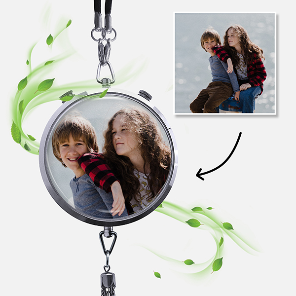 Lufterfrischer Auto mit eigenem Foto gestalten – Ein besonderes Geschenk für deine Schwester und ihren fahrbaren Untersatz - auto4style