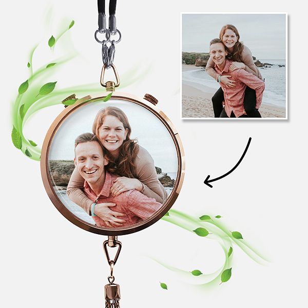 Personalisierter Autoduft mit Eigenem Foto - Das ideale Geschenk für Autoenthusiasten und eine großartige Überraschung für Ihre Schwester!