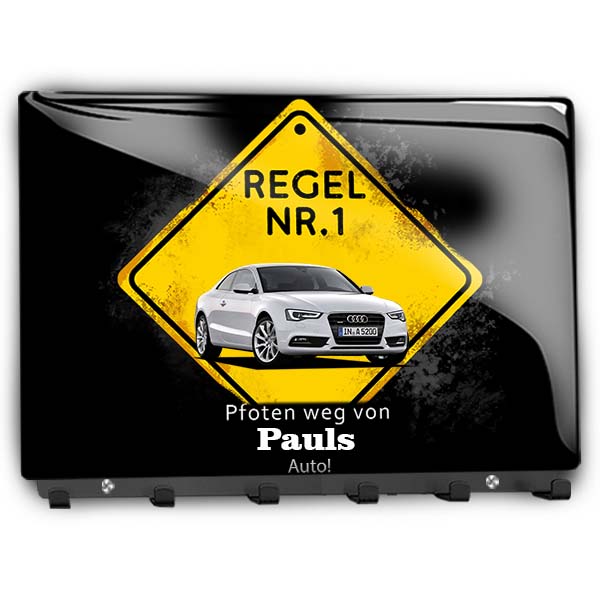 Personalisiertes Auto Schlüsselbrett - Praktisches Accessoire für Autofans, eine großartige Geschenkidee für besondere Anlässe! - auto4style