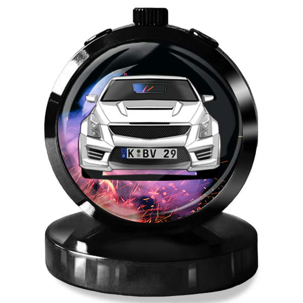 Personalisierter Autoduft mit Ihrem Auto-Modell und Kennzeichen - Einzigartiges Geschenk für Ihn und Auto-Innenraum - auto4style