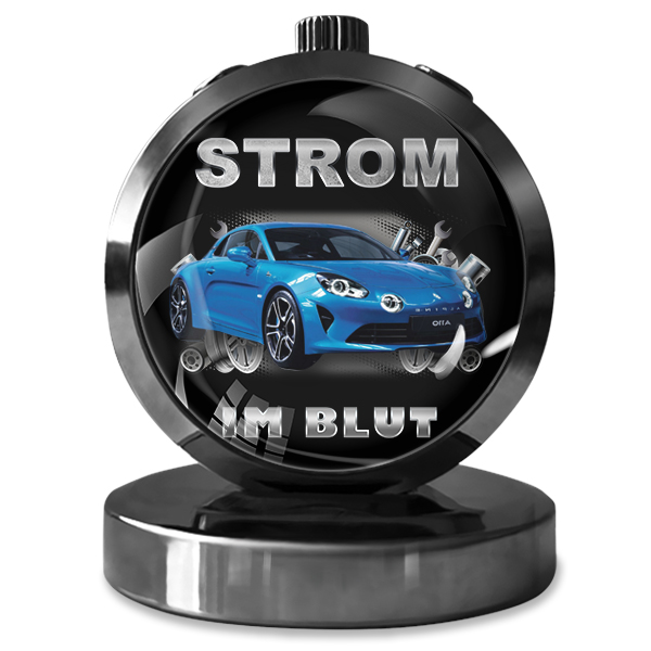 Personalisierter Auto-Lufterfrischer mit Ihrem Fahrzeugmodell und Kennzeichen - Originelles Geschenk für Auto-Enthusiasten - auto4style