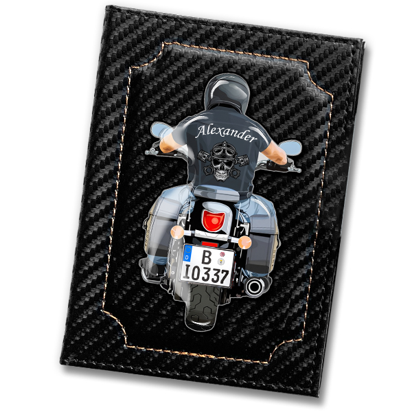 Fahrzeugschein Hülle kaufen - Personalisierte Geschenke für Motorradfahrer und Männer. Jetzt entdecken! - auto4style