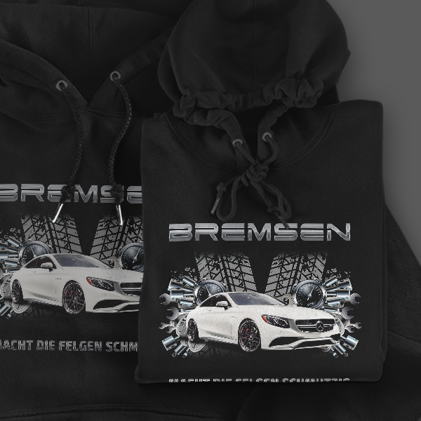 Individuell gestaltener Hoodie mit gewünschtem Auto u. Autokennzeichen. Textildruckerei in vielen Varianten. Couple Pullover XXL, Poloshirt bedrucken