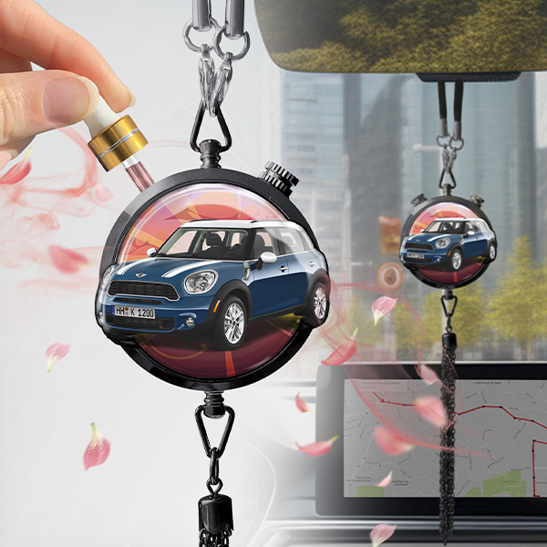 Autoduft mit Foto: Personalisierte Auto Deko - Perfekte Geschenke für Autoliebhaber mit Ihrem eigenen Autofoto! Ein besonderes Duft-Erlebnis!