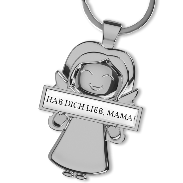 Schutzengel Schlüsselanhänger mit eigenem Text: Das perfekte Geschenk für Freunde – Sinnvolle und persönliche Akzente für Männer! - auto4style