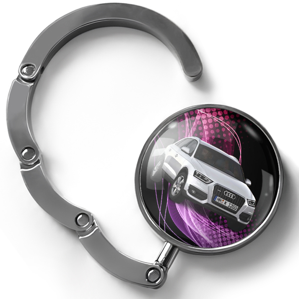 Mobiler Taschenhalter: Fotogeschenke und personalisierte Auto-Geschenke – Taschenhalter mit Ihrem Auto-Foto, praktisches Accessoire für Autofans