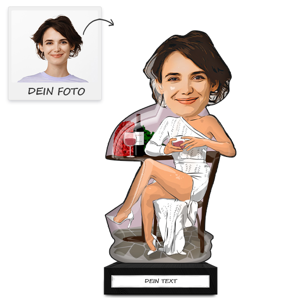 Personalisierte Tischdekoration für Eventliebhaber | Einzigartige Geschenke für Weinliebhaber mit Foto - Kreative personalisierte Dekoideen