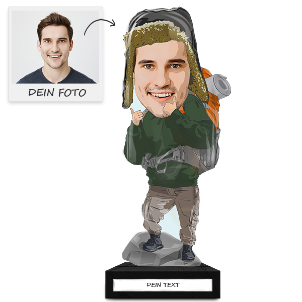 Geschenke für Wanderer | Personalisierte Tischdekoration mit Foto - Ideale Geschenke für Bergliebhaber, um ihre Abenteuer festzuhalten und zu schätzen