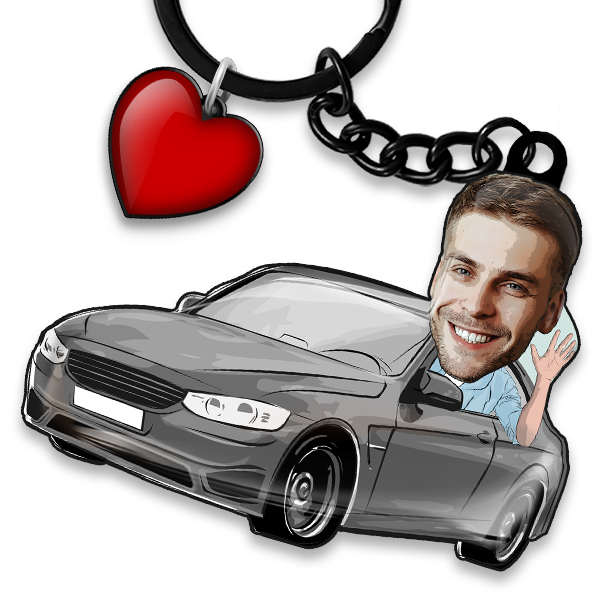 Geschenk Autoliebhaber: Schlüsselanhänger Auto & Geschenk zum neuen Auto - Personalisierte Geschenkideen für Autoliebhaber - auto4style