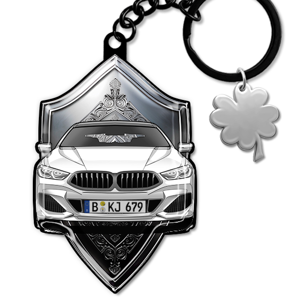 Geschenk Auto - Personalisierter Schlüsselanhänger mit Foto | Originelle Geschenkideen für Auto-Enthusiasten und Fahrzeugliebhaber - auto4style