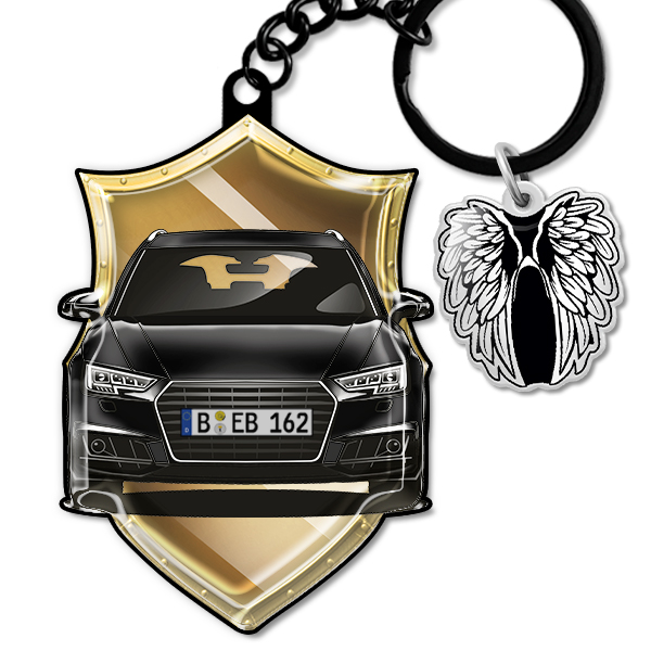 Origineller Schlüsselanhänger für Autos | Personalisierbarer Schlüsselanhänger mit individuellem Design - Ideale Auto Geschenkideen - auto4style