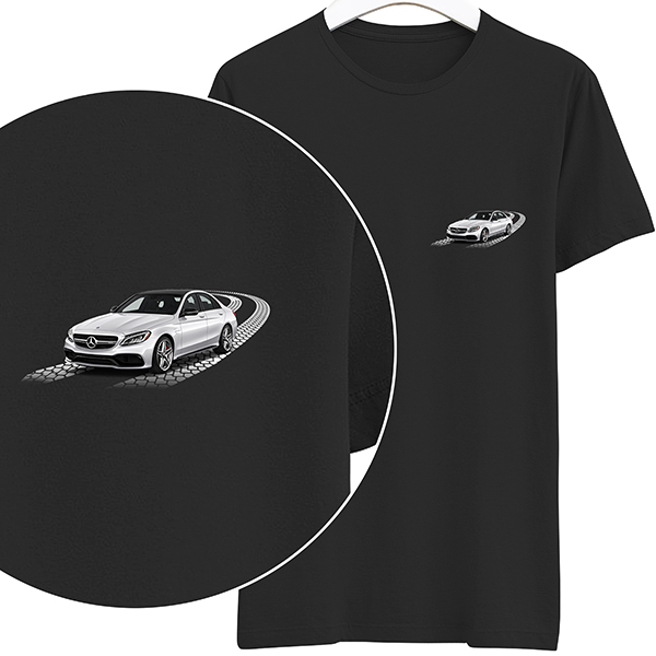 Auto T-Shirt mit Foto – Personalisiertes T-Shirt mit eigenem Auto als Fotodruck – Geschenk für Autofans & Autoliebhaber – Einzigartig! - auto4style