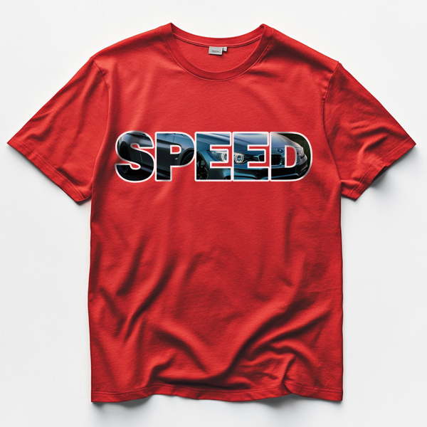 Personalisiertes rotes T-Shirt Auto Tuning mit Textdesign – Geschenk für Autoliebhaber mit Auto-, Lkw- und Motorrad-Details - auto4style